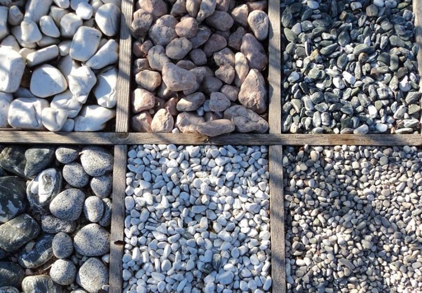 Decorative stones and gravel
