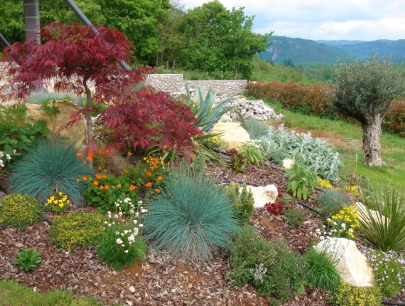 Rock garden in Gradinje